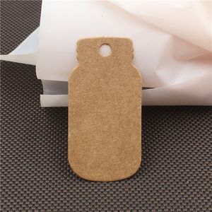 500Pcs/Lot Paper Labels Hang Tags Bottle Christmas Tree Clothing Heart Round Price Tags Small Size Cute Paper Labels 500Pcs/Lot