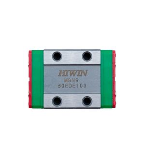 HIWIN Genuine MGN9C MGN9 Miniature Linear Guide Rail Slide 350mm MGN9 Linear Guide+MGN9C Slider For 3D Printer CNC