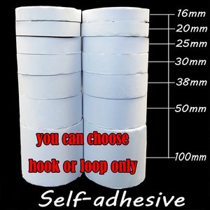 Strong self-adhesive hook and loop fastener tape adhesive fastener strap sticker adhesive with Glue for DIY