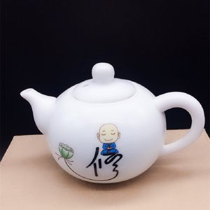 Kinesisk stil keramik filter te potten handgjorda skönhetstekannor hushåll anpassade tepartikare teperemoni tesatser leveranser