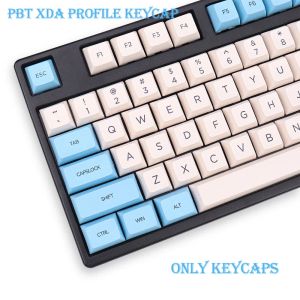 Accessori 108 Chiavi PBT KeyCaps DSA Profilo KeyCap Dyesub Inglese corrispondenza personalizzata per il tasto tastiera di tastiera meccanica di ciliegia mx