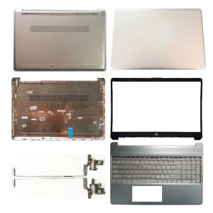 Случаи Новая оригинальная крышка ноутбука для HP 15DW 15SDU 15DY DR LCD сзади спереди рамки