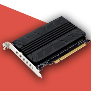 カードM.2 NVME SSDからPCIE X16Mキーハードドライブコンバーターリーダー4ポートコンバートアダプターアレイ拡張アダプターマザーボード