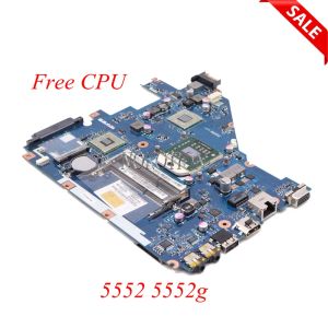 Moderkort MBR4602001 Laptop Motherboard Laptop Motherboard för Acer Aspire 5552 5552G PEW96 LA6552P SOCKET S1 AMD Main Board Free CPU