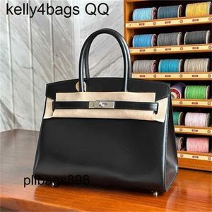 Handbag 7A Box Leather Cowhide Handswen Calfskin hand customized handmadeU6CE