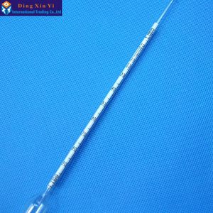 2PCS/lot glass Densitometers chemical laboratory glass liquid hydrometer densimeter Density Meter 1.0-0.1kg/m3, 1.1-1.2kg/m3