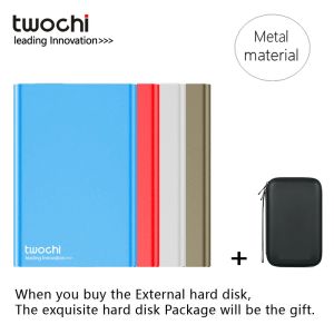 Приводит в действие TwoChi''2TB 1TB Super External Hard Drip Disk USB3.0 HDD Storage для ПК, Mac, планшета, Xbox, PS4, телевизор: добавить логотип для бесплатного дизайна