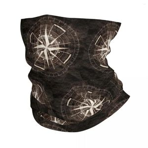 Schals Kompass Bandana Hals Gampfer gedruckt Balaclavas Gesichtsschal warm