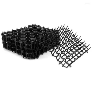 Cat Carriers 12Pcs Scat Mat With Spikes Small And Lightweight Anti-stab Net Deterrents For Digging Dogs Repellents Indoor