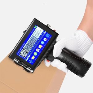 Drucker 12.7mm Online -Variable QR -Bar -Stapel -Code -Datumsnummer Logo Ablauf Datum Label Tragbarer Handstrahl Handheld Thermal Inkjet Drucker