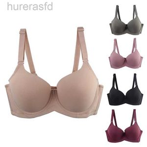 Bras 2023 Nuovo biancheria intima di grandi dimensioni sexy comoda tazza completa di stampo sottile per donne de tazza femmina lingerie solida 240410