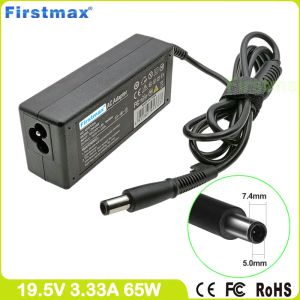 Адаптер 19,5 В 3,33a 65W AC Power Adapter 683512012 PA165039HA 693710001 Зарядное устройство для ноутбука для HP Elitebook Folio 9470M 9480M Ultrabook