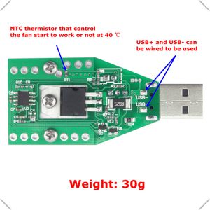 RD Industrial and Cilvil Grade Electronic Load resistor USB Interface Discharge battery test capacity fan adjustable current 15w