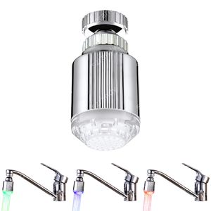 LED Water Faucet Light Shower Strumień kranowy Aerator