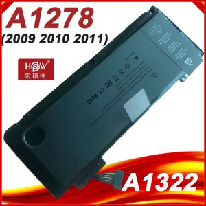 Batteries Laptop Battery A1322 For APPLE MacBook Pro 13" A1278 2009 2010 2011 2011 MC700 MC374 MD313 MD101 MD314 MC724 MC375 MC374LL/A