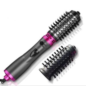 Dryers Electric Rotary Hair Dryer Brush Hot Air Blowing Comb Automatic Rotation Curling Hairstyle Hairdryer Salon Wave Curler Roller