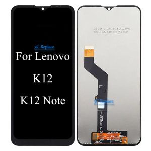 Czarny 6,5 cala dla Lenovo K12 XT2095-4 / K12 UWAGA / 6,8 cala K12 Pro XT2091-8 Wyświetlanie ekranu LCD Digitizer Digitizer