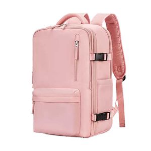 Einfacher 3D Business Universal Rucksack Multi funktionaler Pendelbeutel großer Kapazität Reise -Reise -Rucksack 240415