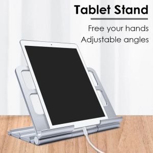 Ständer Desktop -Telefon -Tablets Halterständer für Laptop -Pad -Verstellbarer Desktop -Tablet -Halterung Universal Desktop -Zeichnungskissenständer