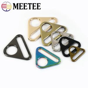 Mevzuat 10 adet 20-50mm metal tokalar kayış dokuma için ayar kemer tokası toka bikini metalik halka diy torba donanım aksesuarları