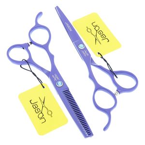 5.5" Professional Left Hand Dog Grooming Scissors Pet Scissors Japanese Steel Animal Hair Cutting Clippers Thinning Shear A0048D