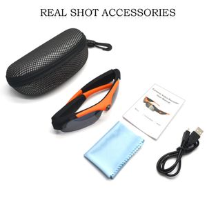 Lätt HD 1080p Mini Camera Solglasögon Digital Video Recorder Glasses Sport Utomhus Högkvalitativ Micro DV-videoinspelare