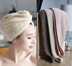 Magic Microfiber Hair Fast Drying Dryer Towel Bath Wrap Hat Quick Shower Cap Turban Towel Dry3682157