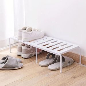 ABS Extensible Shoe Rack Storage Shelf Shoe Organizer Holder Under Sink Storage Rack Cabinet Organizer Hushåll