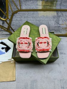 Famous women's sandals, sandals, flat bottomed slippers, sliding soles, herringbone slippers, summer casual beach sandals