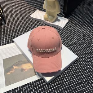 Couple Hat Sports Designer Ball Caps Outdoor Travel Sunscreen Distressed Letters Duck Tongue Cap