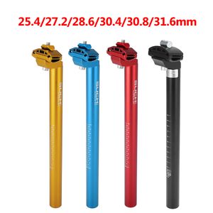 X Autohaux Universal Bicycle For Seatpost Aluminum Alloy Adjustable seat tube With Clamp 25.4/27.2/28.6/30.4/30.8/31.6mm