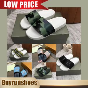 Designer Sandaler Kvinnor Slippare Beach Shoes Luxurious Thick Soled Women's Shoes Summer Luxury Vintage Printed Plaid Brand Men's Summer Size 35-45 Lätt