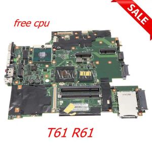 Motherboard NOKOTION FRU 42W7651 42W7875 MAIN BOARD FOR Lenovo Thinkpad IBM R61 T61 15.4" LAPTOP MOTHERBOARD 965GM Free CPU