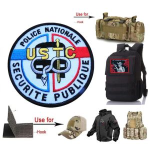 Tactical Militar Hook PVC Rubber Patches Removable Insignia Sekings Bandags Bordado Backpacks Backpacks Roupas decorativas