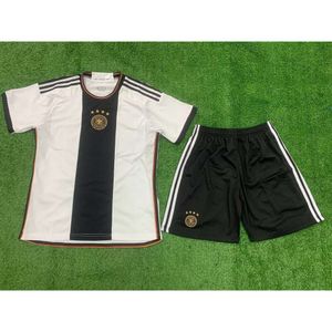 Fotbollströjor 22-23 World B Germany Home National Team Football Kits Set Adult Children's Clothing Storlek 16-4xl