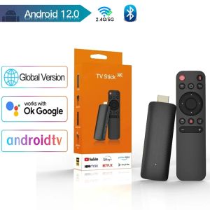 Box Smart TV Stick H313 Android 12 TV HDR Settop Box OS 4K BT5.0 WiFI 6 2.4/5G Smart Stick Android TV Box Stick Portable Player