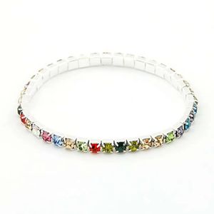 Japanese and Korean bracelet summer sweet and fashionable single row jewelry bracelet versatile accessory bracelet