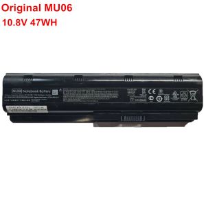 Batterie Nuove 593554001 593553001 MU06 Batteria per laptop per HP 2000 Notebook CQ56 CQ32 CQ42 G62 G72 G56 MU09 10.8V 47Wh