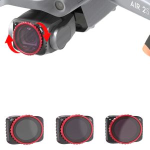 Accessories Camera Filter for Dji Mavic Air 2s Set Uv/cpl/nd/pl/8/15/32/64/1000 Neutral Density Polar Adjustable 25/69 Kit Accessories