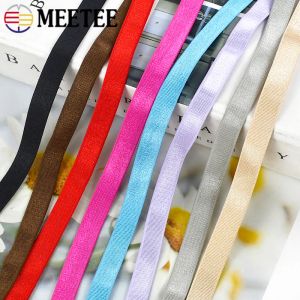 5Meters 12mm Soft Skin Elastic Bands for Sewing Underwear Bra Shoulder Strap Hair Rubber Band DIY Clothes Accessories