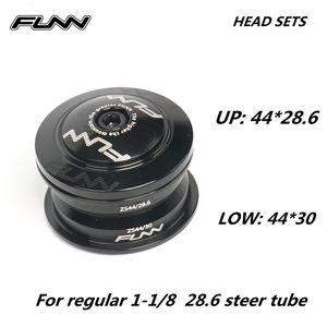 Funn-CNC Bicycle Roleting Headset, MTB Road Bike, Integral 42, 52, Tubo de direção de fita, peças de cabeça intercambiáveis, 44, 56