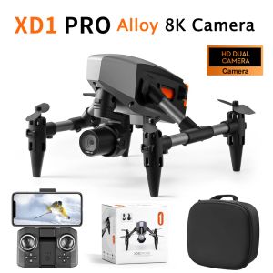 ドローンXD1 PRO MINI DRONE 4K 6K 8K HDカメラwifi fpv RC Quadcopter Aloy Aerial Photography光流れ固定高さのおもちゃ航空機