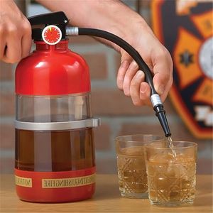 2L Yangın Söndürücü Pourer Şarap İçecek Dispenser Parti Bira Suyu Dispenser Bira Fıçıları Bar İçecek Likör İçecek Dispenser