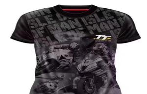 Isle of Man TT Racing Tshirt Summer Motorcykel Ridning Shortsleeved Racing Culture Fans Shirt Offroad Speed ​​Torkning7390488