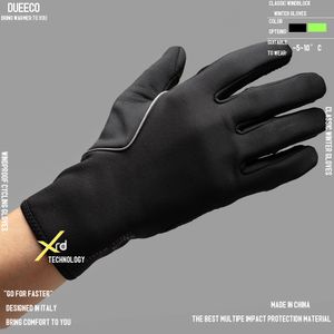 Windproof Cycling Gloves Bicycle Gloves Touch Screen Riding MTB Bike Glove Thermal Warm BMX Winter Autumn Bike Gloves