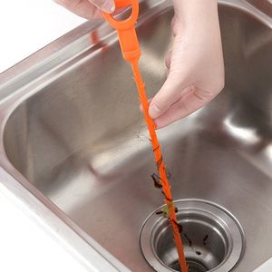 Kitchen Sink Cleaning Hook Sewer Pipe Unblocker Snake Spring Dredging Tool Kitchen Badrumsavlopp Rengöringsverktygstillbehör