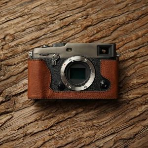 Kamery Mrstone Protective Case Skórzana obudowa dla Fujifilm Xpro3 Camera Skórzowa kamera