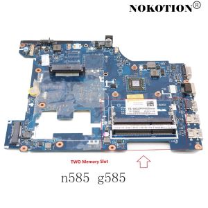 Motherboard NOKOTION QAWGE LA8681P Mainboard For Lenovo G585 Laptop Motherboard with Processor onboard DDR3 full test