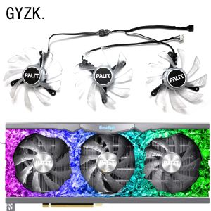 Palit Geforce RTX3070 3070TI 3080 3080TI 3090 24GB Gamerock OC Graphics Card Card Perfactement Fan TH8015B2HPCC02の新しいパッド