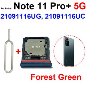 SIM -Kartenschale für Xiaomi Redmi Hinweis 11 Pro Plus 5G 21091116ug 21091116uc SIM -Kartenadapter -Leser -Ersatzteile Teile